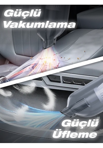 Auhma Ahv-01 Kablosuz Hava Üfleyici 15000pa Vakum Gücü 3 Kademeli Hız Araç Süpürgesi Auhma Ahv-01 Kablosuz Hava Üfleyici 15000pa Vakum Gücü 3 Kademeli Hız Araç Süpürgesi