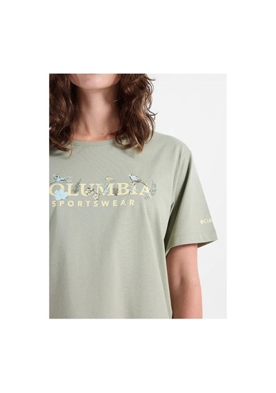 Columbia Csc W Outback Critters 2 Ss Tee Kadın Tişört Cs0427 Yeşil