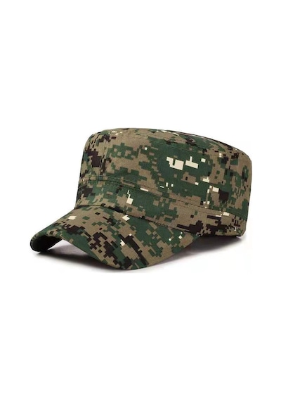 Valkyrie Dijital Kamuflaj Şapka Ayarlanabilir Unisex Askeri Kep Outdoor Kamp Balıkçı Şapkası E Kamuflaj