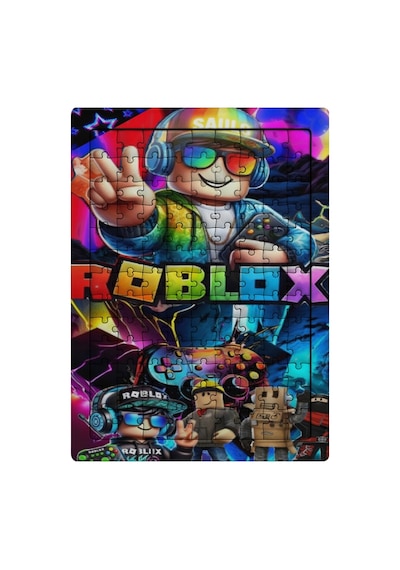 Ghostbastır Design Roblox 99 Parça Ayaklı Puzzle Dekoratif Çocuk Yapbozu 052