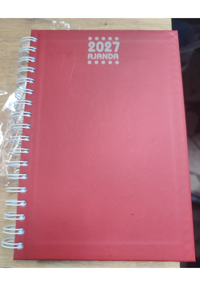 Ajanda 2027 Sert Kapak Spiralli 17 24