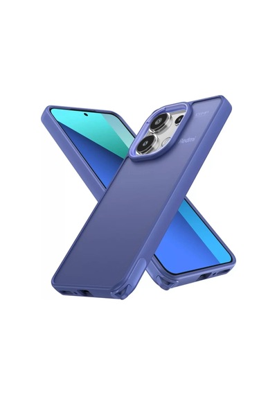 Newface Xiaomi Redmi Note 13 Pro 4g Kılıf Elegant Kapak - Açık Mavi