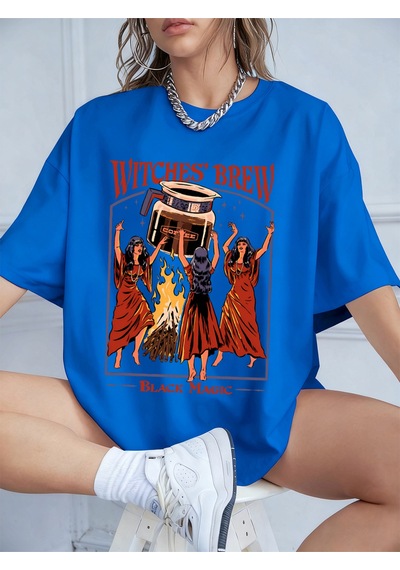 Noıssey Urban Pop Graphic Kadın Tişört Koleksiyonukod 5109 Saks