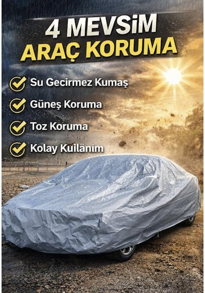 Ford Mustang Mach-e 1. Nesil Araç Brandası Su Geçirmez Oto Branda