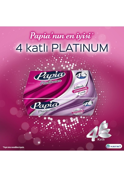 Platinum Pratik Mendil 125'li 18 Paket X 125 Yaprak