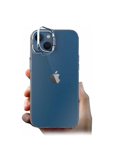 Apple Uyumlu iPhone 14 Plus Kilif Lens Koruma Çerçeve Standli Kapak 555318434