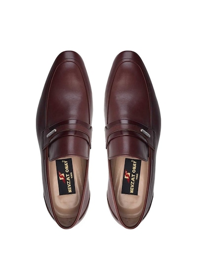 Kahverengi Loafer Kösele Ayakkabı -7004- Kahverengi