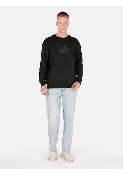 Colin's Colins Yeşil Erkek Sweatshirt Cl1070641 Q1.v1 Kha Haki