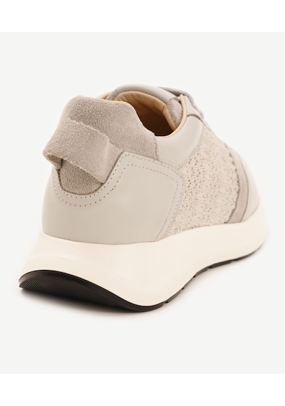 Yargıcı Triko Detaylı Sneakers 25ykay4084x 005 Gri