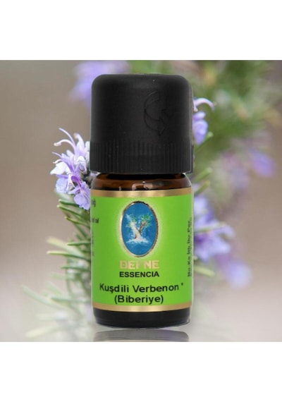 Kuşdili-verbenon -organik Biberiye %100 Saf Uçucu Yağ 5ml