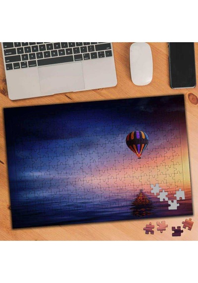 Deniz Üstünde Hava Balonu 240 Parça Puzzle Yapboz-75510