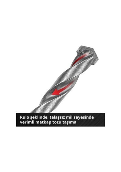 10 Parça Duvar Matkap Ucu Seti İle Dayanıklı Çelik Malzeme