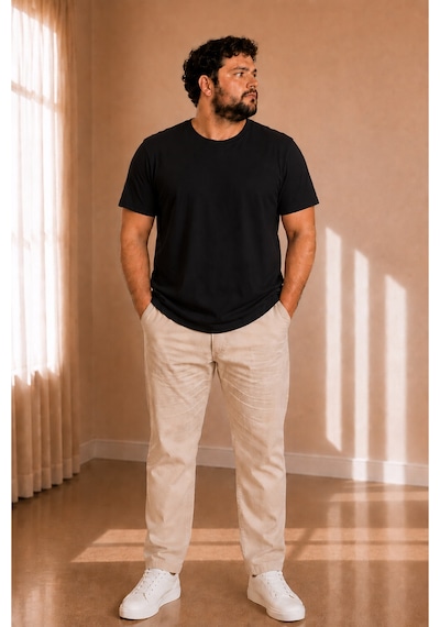 Sngl Tekstil 30/1 Penye % 100 Pamuklu Oversize Tişört S -m -l Siyah