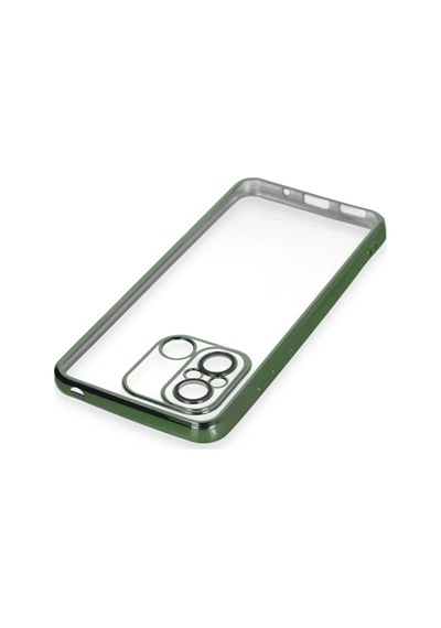 Xiaomi Redmi 12c Kılıf Razer Lensli Silikon - Yeşil 0.2M-Çok Renkli