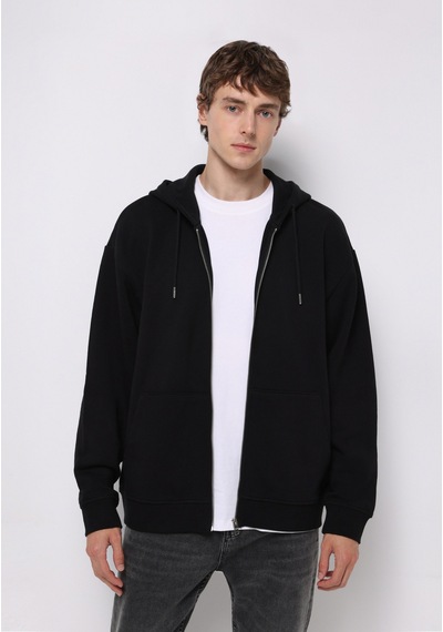 Colin's Colins Oversize Fit Erkek Siyah Sweatshirt Cl1075851 Q1.v2 Blk Siyah