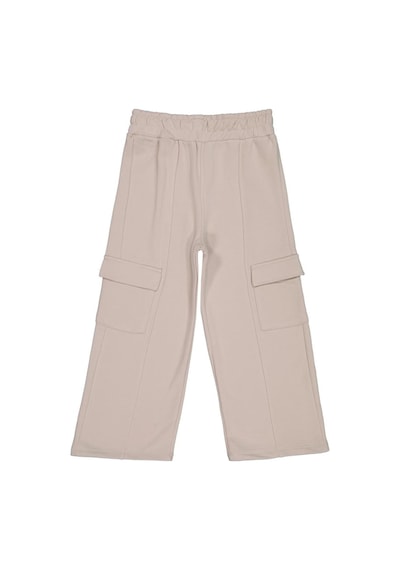 Civil Girls Kargo Cepli 6-9 Yaş Eşofman Altı Taş