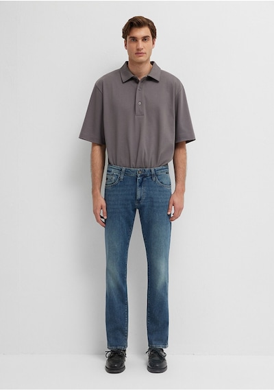 Marcus Foggy Indigo Mavi Black Lacivert