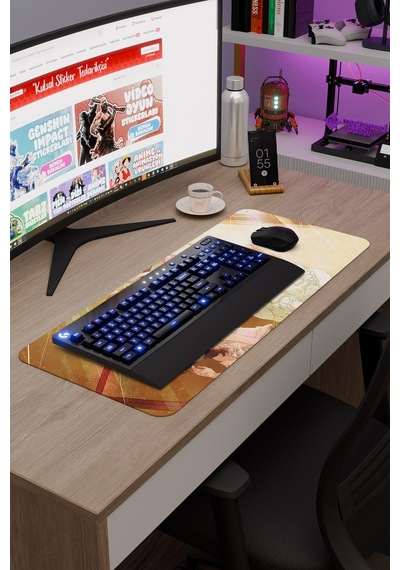 Sangatsu No Lion Anime V2 - 70x30 Xl Gaming Kauçuk Kaymaz Taban Mouse Pad Fare Altlığı