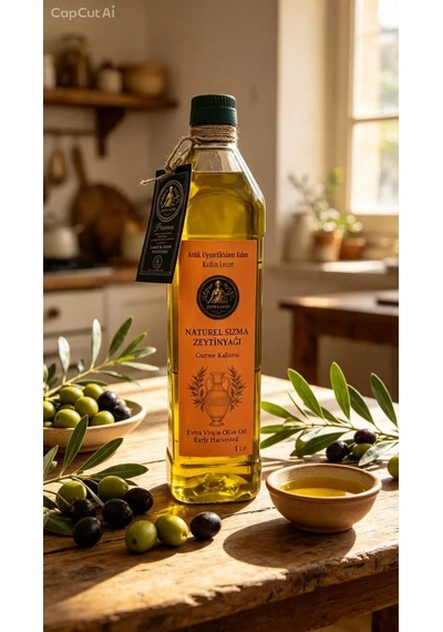 Zeyrazade Olgun Hasat Naturel Sızma Zeytinyağı 1 L