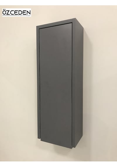 Çok Amaçlı Banyo Mutfak Dolabı 70Cm Mdf Antrasit Gri Mat Renkli (546030482) Antrasit