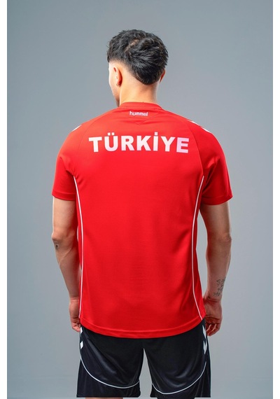 Hummel Target Milli Takım Antrenman Tişört Kırmızı