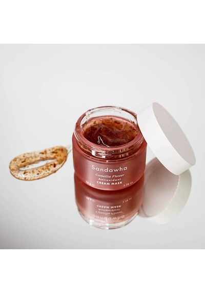Sandawha Camellia Flower Antioxidant Cream Mask 65 Ml Antioksidan Yüz Kremi Maskesi