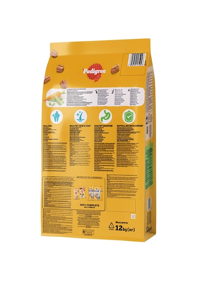 Pedigree Biftekli ve Kümes Hayvanlı Yetişkin Köpek Maması 12 KG