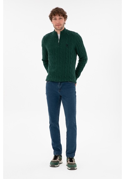 U.s. Polo Assn. Erkek Yeşil Pantolon Jean 50298535-dn0030 GREEN
