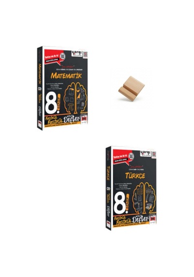 Yargı Lgs 2027 8. Sınıf Matematik Ve Türkçe Fasikül Akıllı Defter + Telefon Standı