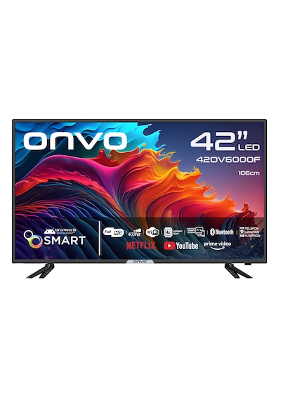 Onvo 42OV6000F 42" 60 Hz 106 Ekran Uydu Alıcılı Full HD Android Smart LED TV