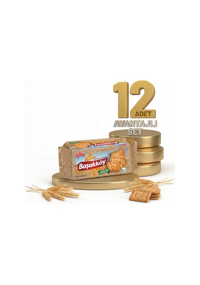 Afia Başakköy Tam Buğdaylı Bisküvi 12x110 Gr