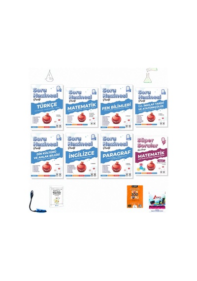 Nartest 2026-2027 8. Sınıf Lgs Prestij Soru Ve Süper Matematik 8 Kitap Seti
