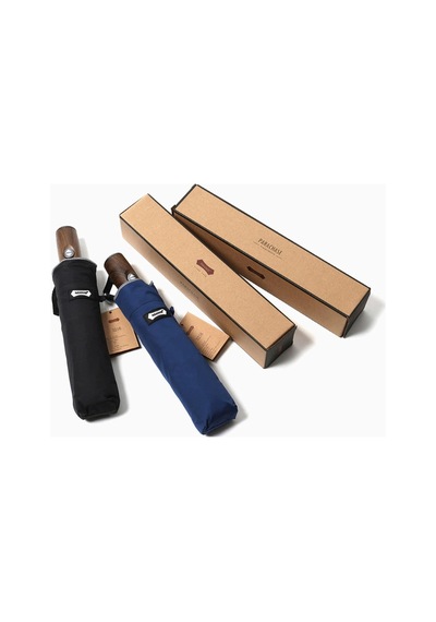 Bosile Parachase 3216 A5 Premium Scotch Line Otomatik 3 Kademeli Şemsiye Siyah
