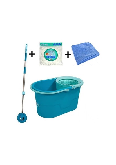 Motek Mt17 Fix Mop Temizlik Seti+1ad Yedek Başlık+mıkro Fiber Bez