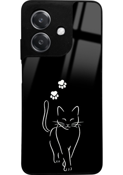Oppo A3 Paticik Tasarımlı Glossy Telefon Kılıfı Uyumlu Çok Renkli