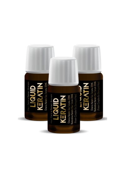 Liquid Keratin Saf Keratin Serum 3 x 20 ML