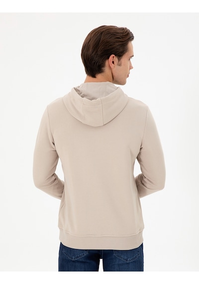 U.s. Polo Assn. Erkek Taş Sweatshirt 50293454-vr049 Taş