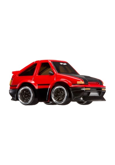 Jdm Seri 2 1985-87 Model Araç Gt-apex Ae86 - Siyah Kırmızı Araba