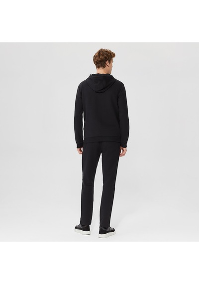 Nautica Erkek Siyah Standart Fit Sweatshirt Baskılı Ke37604t Siyah