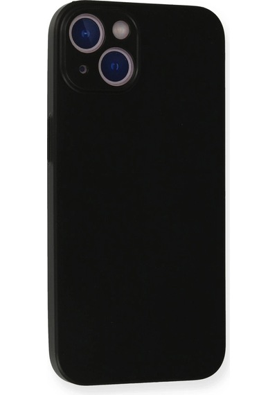 Newface Apple iPhone Uyumlu 14 Plus Kılıf Pp Ultra İnce Kapak Semeglbl - 13 - Siyah