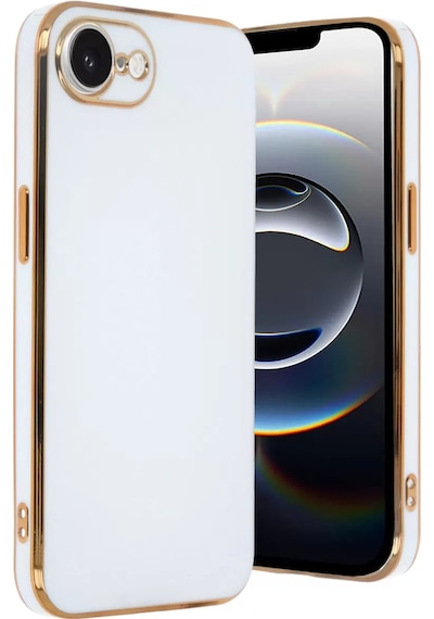 Newface Apple Apple iPhone Uyumlu  16e Kılıf Volet Silikon - Beyaz