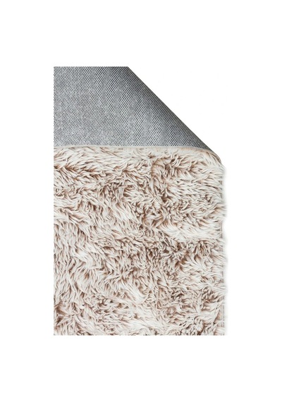Raschel Carpet Premium Seri Lüks Bej Tavşan Tüyü Kirpi Kaymaz Taban Halı Yolluk Rctasvankırpı Bej Krem