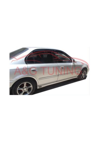 Honda Civic Krom Cam Çıtası Tk 1996-2002 4Prç Paslanmaz Çelik N11.4480