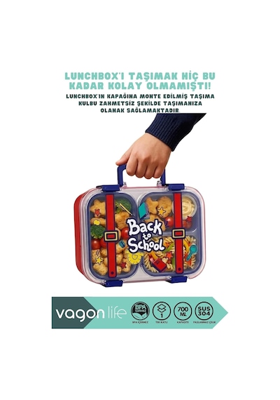 Bento 700ml Lunchbox Desenli Tek Katlı 2 Bölmeli Kulplu Sızdırmaz Paslanmaz Çelik Sefer Tası Çocuk Okul Yemek Kutusu Metal Kaşık Ve Chopstick Hediyeli Bpa Yok - Lacivert Çok Renkli Bento 700ml Lunchbox Desenli Tek Katlı 2 Bölmeli Kulplu Sızdırmaz Paslanmaz Çelik Sefer Tası Çocuk Okul Yemek Kutusu Metal Kaşık Ve Chopstick Hediyeli Bpa Yok - Lacivert Çok Renkli