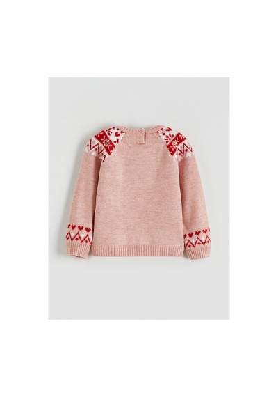 LC Waikiki Alıta Cıty Farkıyla Lcw Kids Pembe Oval Yaka Desenli Kız Çocuk Triko Kazak Pembe - 925577403 Pembe LC Waikiki Alıta Cıty Farkıyla Lcw Kids Pembe Oval Yaka Desenli Kız Çocuk Triko Kazak Pembe - 925577403 Pembe