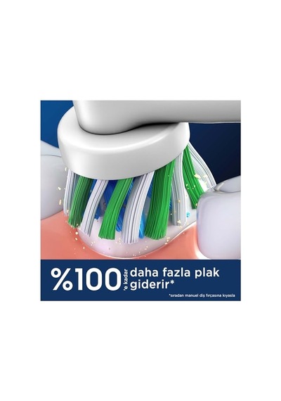 Oral-b Cross Action X-filament Şarjlı Diş Fırçası Yedek Başlığı 4 Adet
