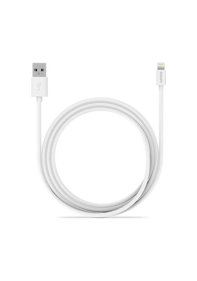 Philips 2.4A Apple iPhone Uyumlu Lightning Şarj Ve Data Kablosu 1 Metre