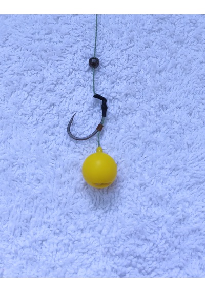 5 Adet Hamur Yaylı Sazan Rig Takımı - 14 Mm Karışık Renkli Pop Up