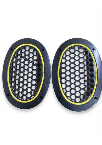Oval Sarı Ledli Hoparlör Kapağı