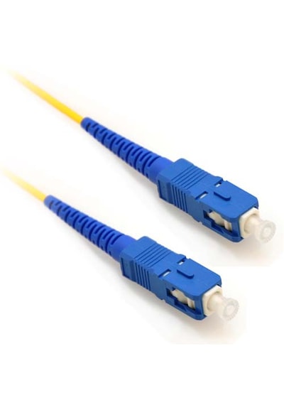 Fiber Kablo 25 M Sc-sc Sm Ev-ofis Internet Bağlantısı Için Uyg...